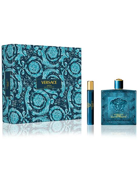 versace men's 2-pc. eros eau de toilette gift set|Versace Eros 100ml gift set.